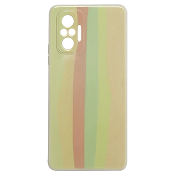 قاب سیلیکونی محافظ لنز رنگین کمانی مدل R11 مناسب برای گوشی های Redmi Note 10 Pro